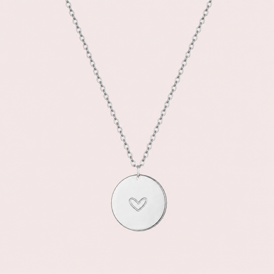 Halskette | Sweet Heart | Gold / Silber