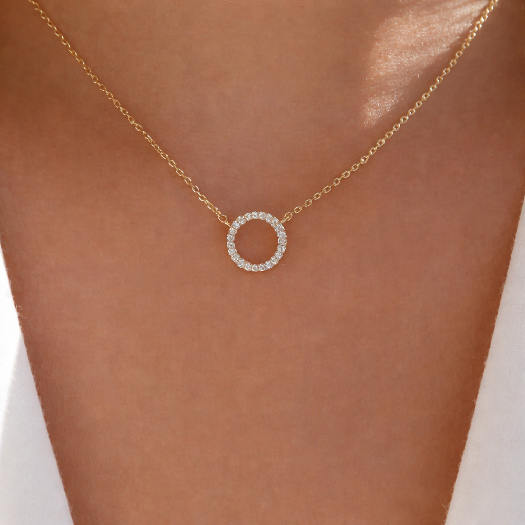 Halskette | Shiny Circle