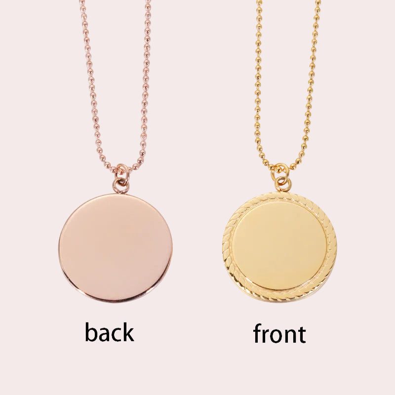 Halskette | Endless Circle | Gold / Rosé Gold | Personalisiert
