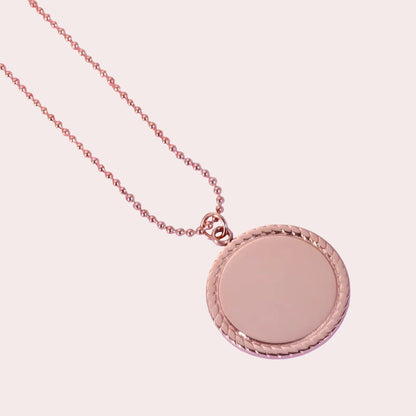 Halskette | Endless Circle | Gold / Rosé Gold | Personalisiert