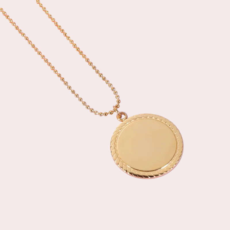 Halskette | Endless Circle | Gold / Rosé Gold | Personalisiert