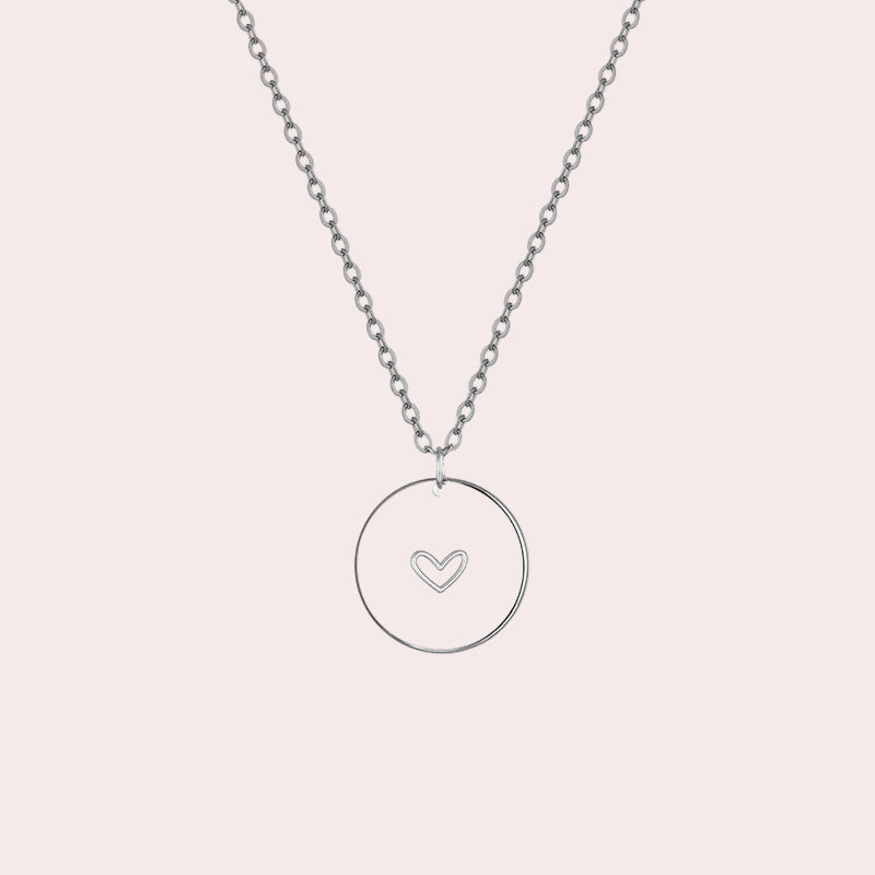Halskette | Sweet Heart | Gold / Silber | Personalisierbar