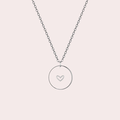 Halskette | Sweet Heart | Gold / Silber | Personalisierbar