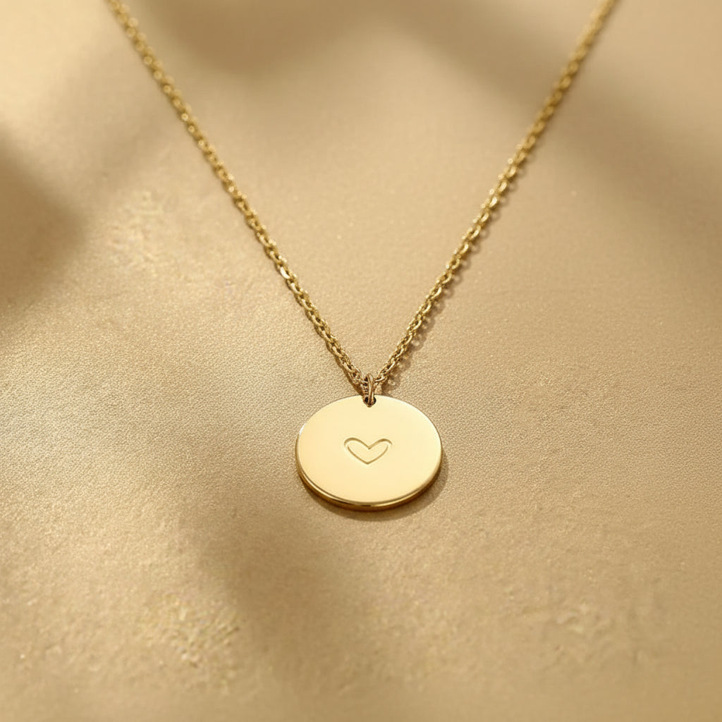 Halskette | Sweet Heart | Gold / Silber | Personalisierbar
