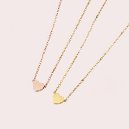 Halskette | Shine Heart | Gold / Rosé Gold