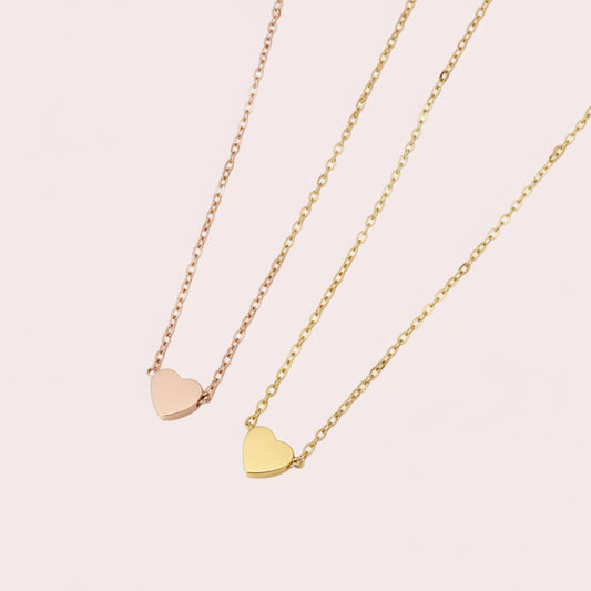 Halskette | Shine Heart | Gold / Rosé Gold