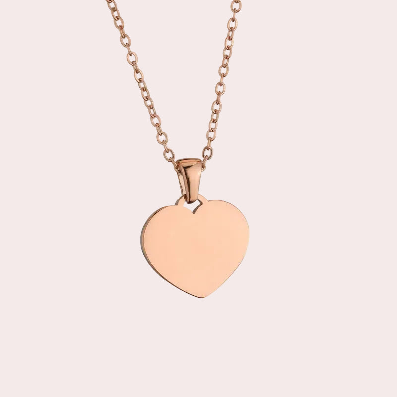 Halskette | True Heart | Gold / Rosé Gold | Personalisierbar