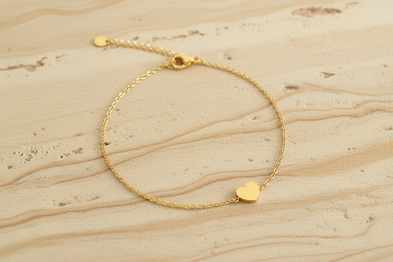 Armband | Pure Heart | Gold / Rosé Gold