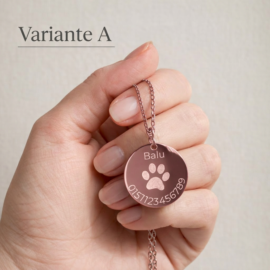 Hundemarke | Personalisierbar - 15mm